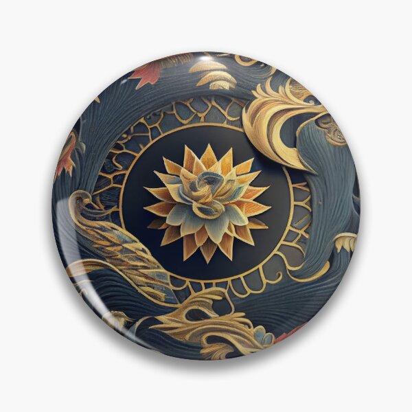 Artikelvorschau, Cool Smooth Detailed Asian Pattern Digital Painting entworfen und verkauft von CodeAndColors.