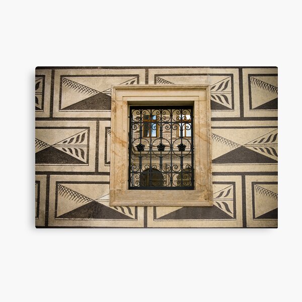 Prague - official building Canvas Print