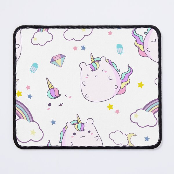 Item preview, Cute unicorn seamless pattern designed and sold by hellolen.