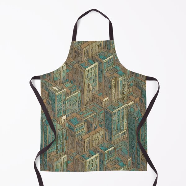 Item preview, Abstract modern city pattern designed and sold by CasualMadness.