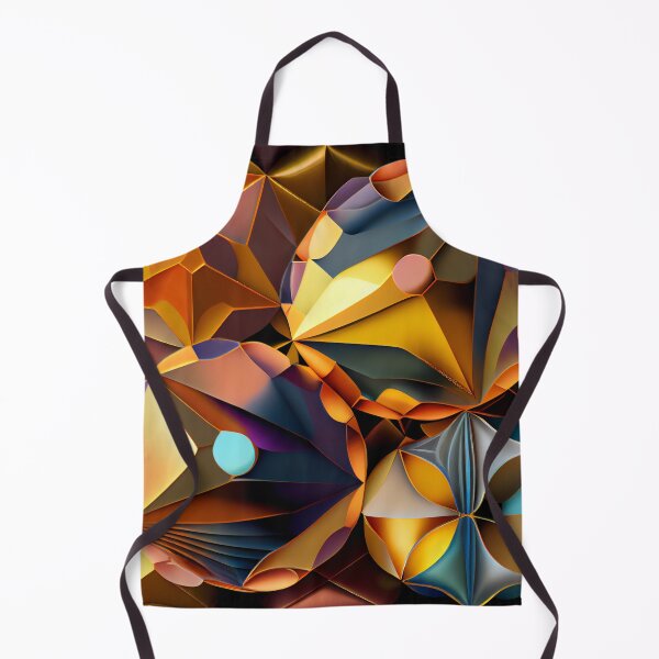 Aperçu de l'œuvre Bejeweled Contemporary Dynamic Desert Modern Pattern Digital Painting créée et vendue par CodeAndColors.