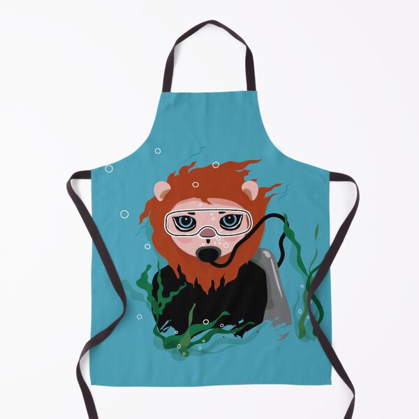 Item preview, Lion or Cat _Family Felidae_Diving designed and sold by RabitoDesign.