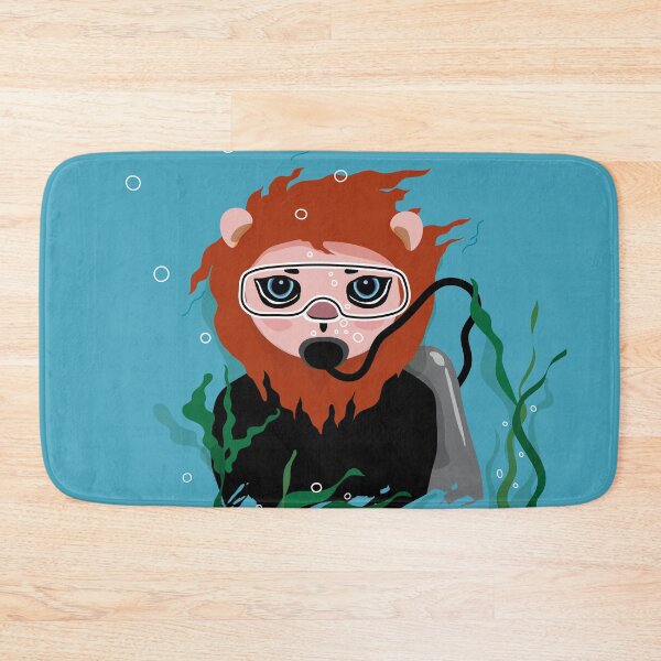 Item preview, Lion or Cat _Family Felidae_Diving designed and sold by RabitoDesign.