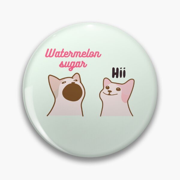 Item preview, Popcat watermelon sugar meme  designed and sold by megojamal.