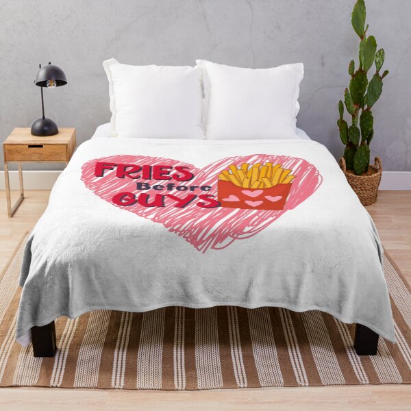 Item preview, Fries Before Guys, Funny Valentine For Women, Valentine's Day designed and sold by desireedickens.
