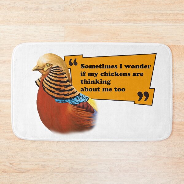 Item preview, Sometimes I wonder if my chickens are thinking about me too designed and sold by LeoXiang.