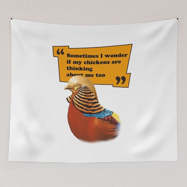 Item preview, Sometimes I wonder if my chickens are thinking about me too designed and sold by LeoXiang.