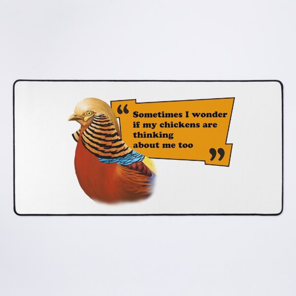 Item preview, Sometimes I wonder if my chickens are thinking about me too designed and sold by LeoXiang.