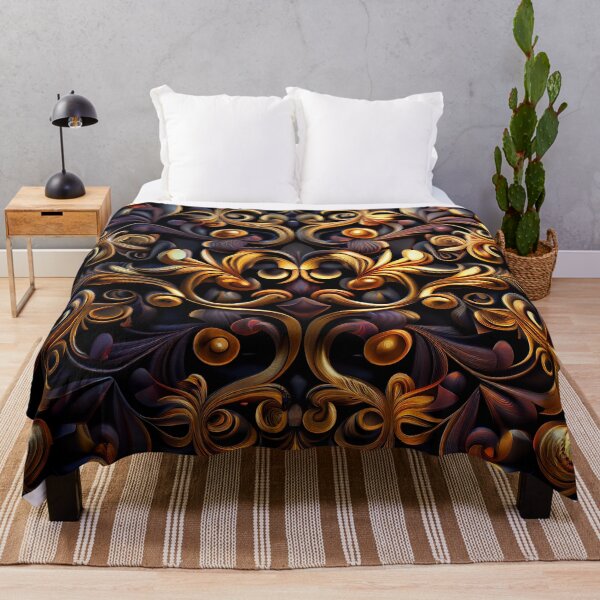 Item preview, Dark Three Dimensional Brilliant European Pattern Digital Painting designed and sold by CodeAndColors.
