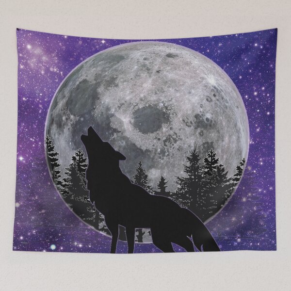 Item preview, Wolf Howling at the moon designed and sold by Aundys.