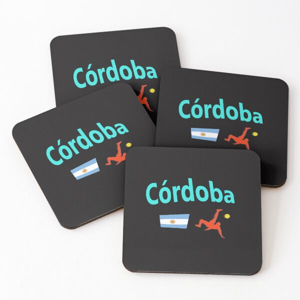 Item preview, Córdoba, Argentina Soccer abstract design  designed and sold by lobodelnoir.