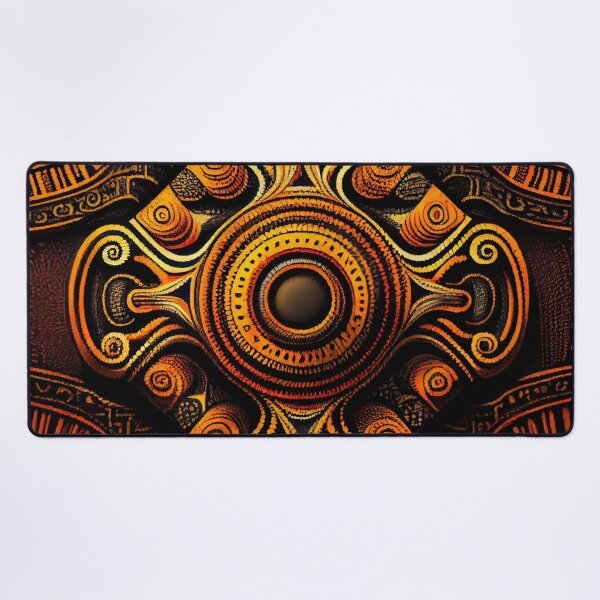 Item preview, Aggressive Imagined African Pattern Digital Painting designed and sold by CodeAndColors.