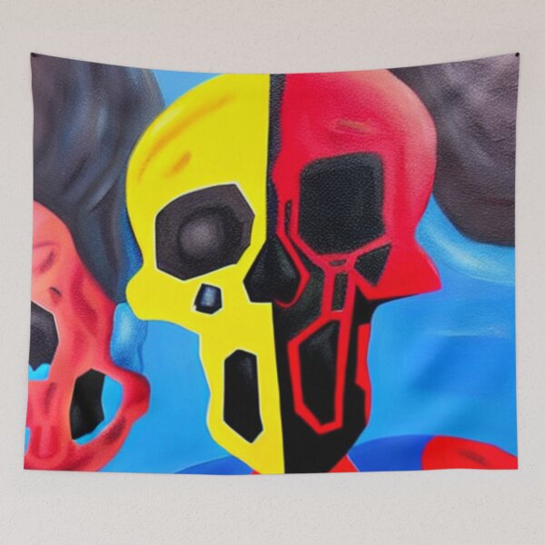 Item preview, Psycho Madness - Dramatic Skull designed and sold by PsychoMadness.