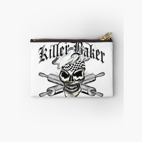 Item preview, Baker Skull 8: Killer Baker and Crossed Rolling Pins designed and sold by sdesiata.