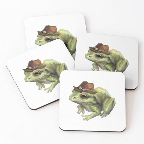 Item preview, Yeehaw Cowboy Frog - Singular designed and sold by WormLasagna.