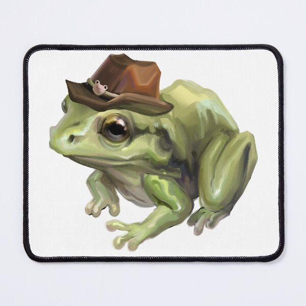 Item preview, Yeehaw Cowboy Frog - Singular designed and sold by WormLasagna.