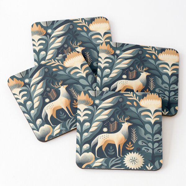 Artikelvorschau, Designer Scandinavian Pattern Digital Painting entworfen und verkauft von CodeAndColors.