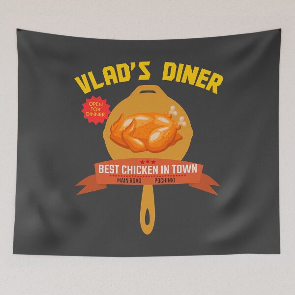 Item preview, Vlad's Diner designed and sold by Essenti4lgoods.