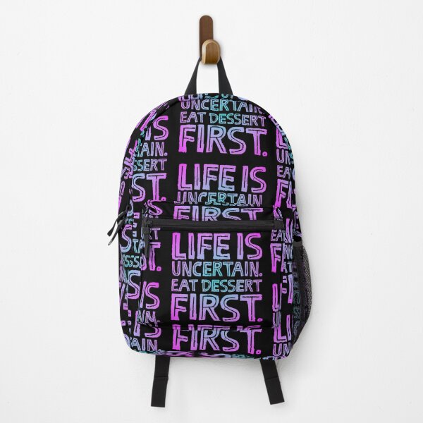 Item preview, Life is uncertain. Eat dessert first. v.3 designed and sold by x1brett.