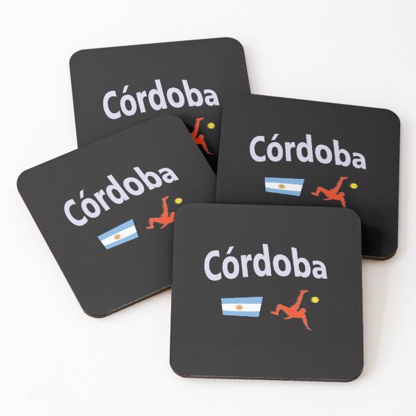 Item preview, Córdoba, Argentina Soccer abstract design  designed and sold by lobodelnoir.