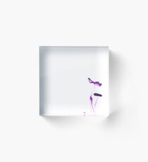 Violett Acrylblock