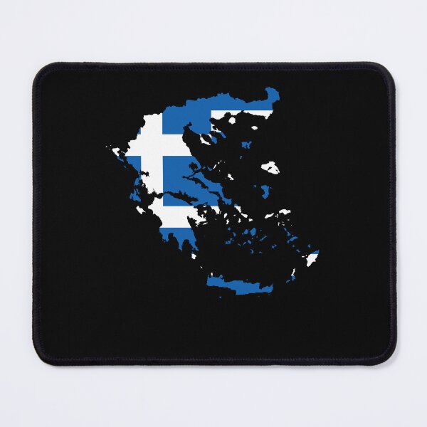 Item preview, Greece Flag Country Outline Shape designed and sold by 1681830934131.