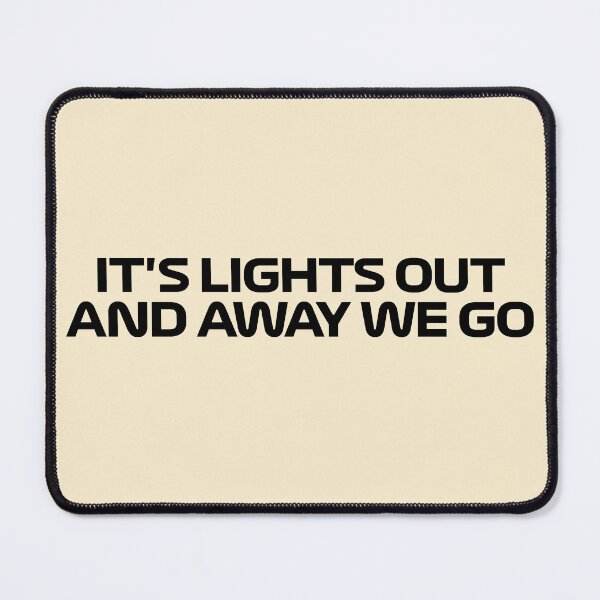 Item preview, It's Lights Out And Away We Go designed and sold by reval-store.