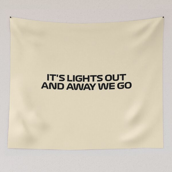Item preview, It's Lights Out And Away We Go designed and sold by reval-store.