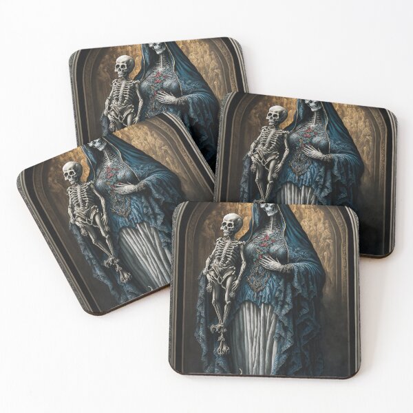 Item preview, Mother Death Nuestra Señora de la Santa Muerte designed and sold by The-Dark-Art.