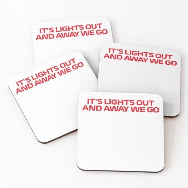 Item preview, It's Lights Out And Away We Go red designed and sold by reval-store.