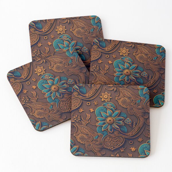 Item preview, Aesthetic Coarse Western Pattern Digital Painting designed and sold by CodeAndColors.