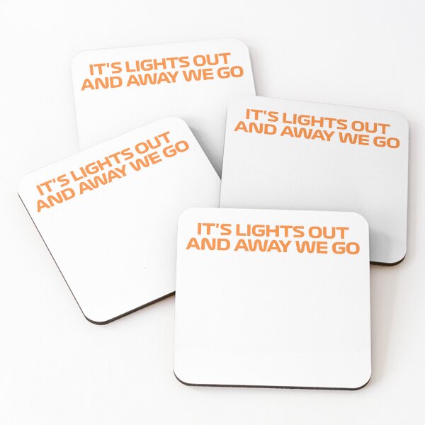 Item preview, It's Lights Out And Away We Go orange designed and sold by reval-store.
