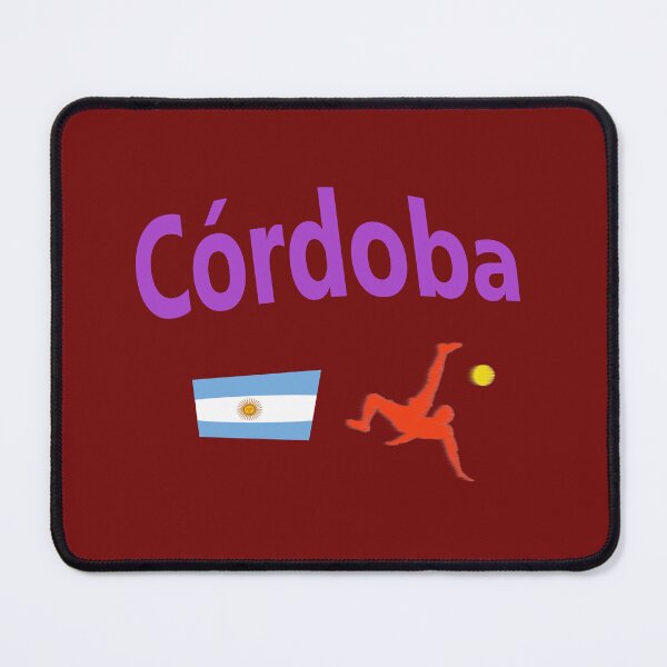 Item preview, Córdoba, Argentina Soccer abstract design  designed and sold by lobodelnoir.