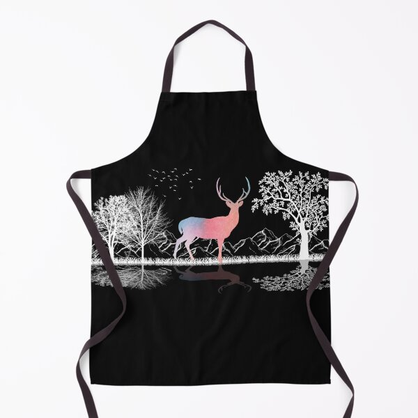 Item preview, Deer Art Cute Colorful Deer With Nature And Trees Design Deer Lover Hunting designed and sold by Thecitiesstore.