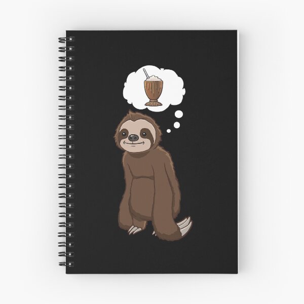 Item preview, Sloth thinking about a Chocolate Milkshake designed and sold by jonmlam.