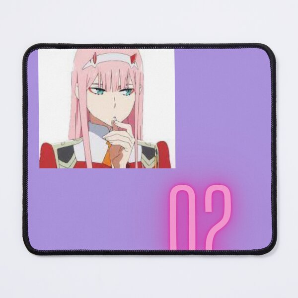 Item preview, zero two anime pink hair aesthetic moody unique designed and sold by Vkhandekar.