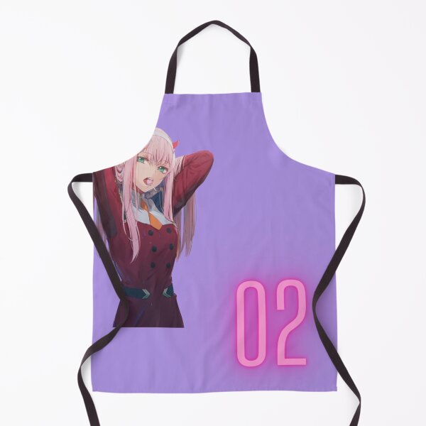 Item preview, zero two anime purple pink designed and sold by Vkhandekar.