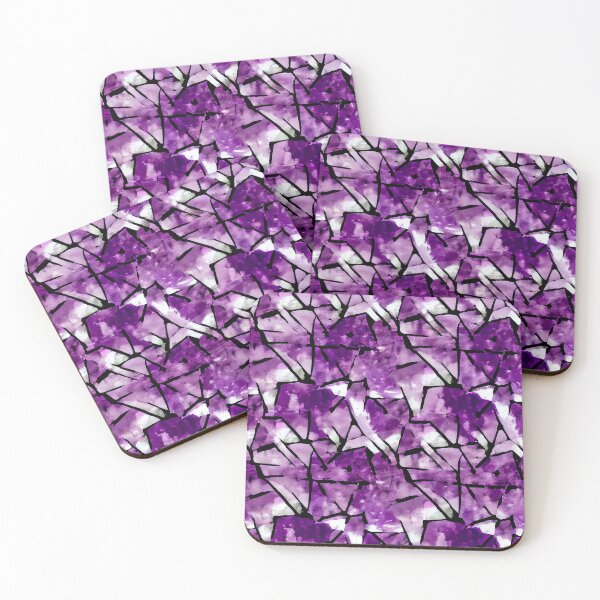 Item preview, Coarse Purple Explosive Modern Farmhouse Pattern Digital Painting designed and sold by CodeAndColors.