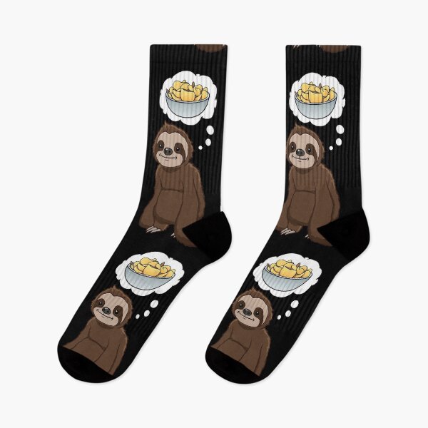 Item preview, Sloth thinking about eating Potato Chips designed and sold by jonmlam.