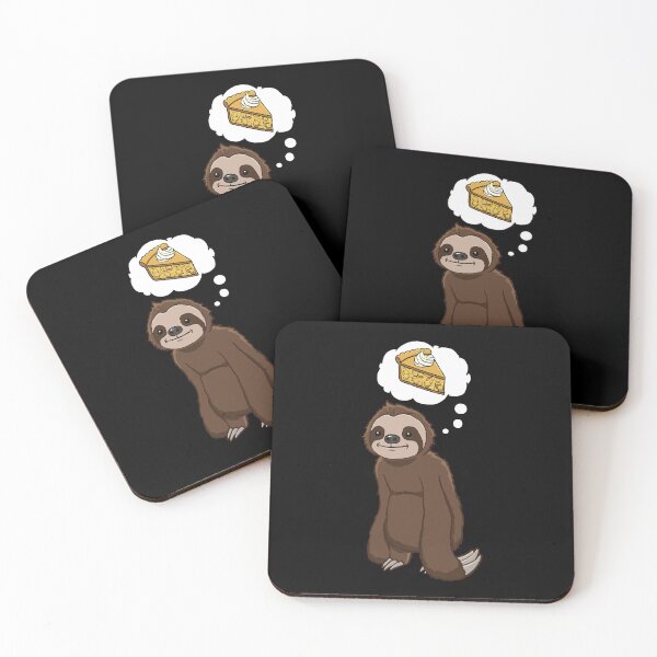 Item preview, Sloth thinking about eating a slice of Apple Pie designed and sold by jonmlam.