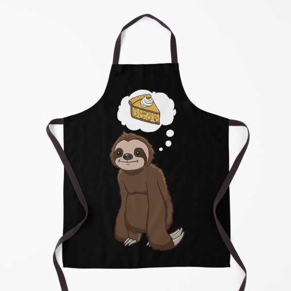 Item preview, Sloth thinking about eating a slice of Apple Pie designed and sold by jonmlam.