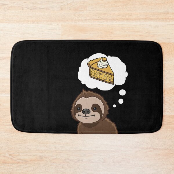 Item preview, Sloth thinking about eating a slice of Apple Pie designed and sold by jonmlam.