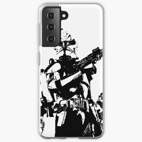 501st Trooper Silk Screen Samsung Galaxy Soft Case