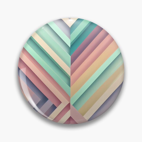 Item preview, Pastel Line Pattern Digital Painting designed and sold by CodeAndColors.