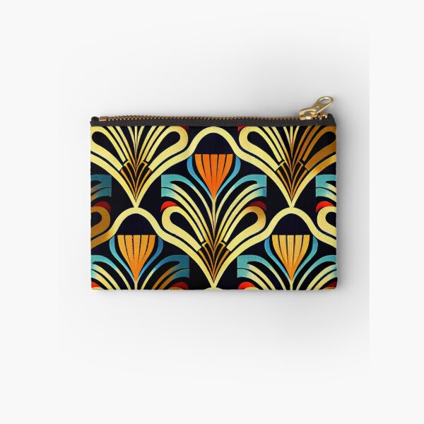 Item preview, Colorful Art Deco Pattern Digital Painting designed and sold by CodeAndColors.