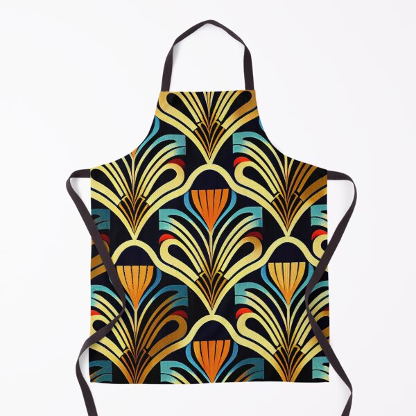 Item preview, Colorful Art Deco Pattern Digital Painting designed and sold by CodeAndColors.