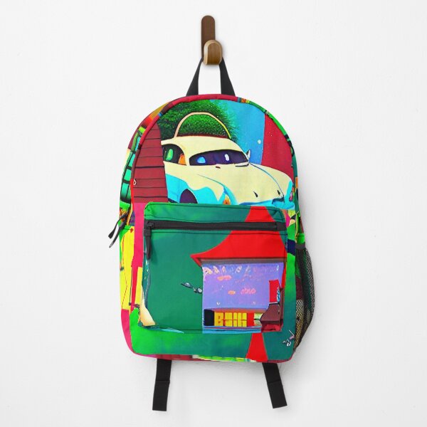 Item preview, Colorful landscape surrealism abstract popart city designed and sold by Neo-Expression.