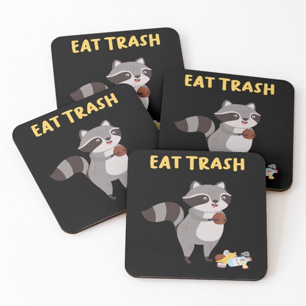 Item preview, Eat Trash Raccoon Children designed and sold by MooonTees.