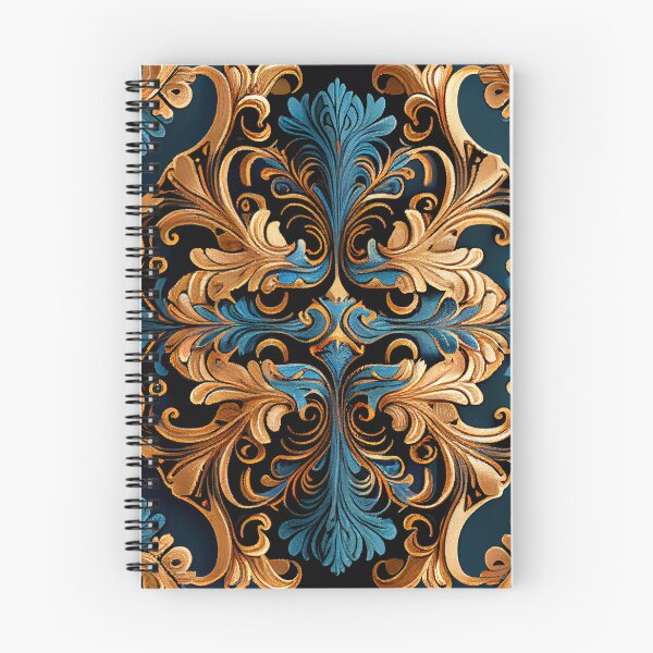 Item preview, Baroque Transitional Pattern Digital Painting designed and sold by CodeAndColors.
