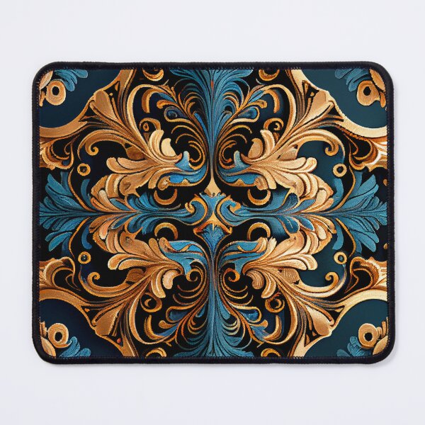 Artikelvorschau, Baroque Transitional Pattern Digital Painting entworfen und verkauft von CodeAndColors.
